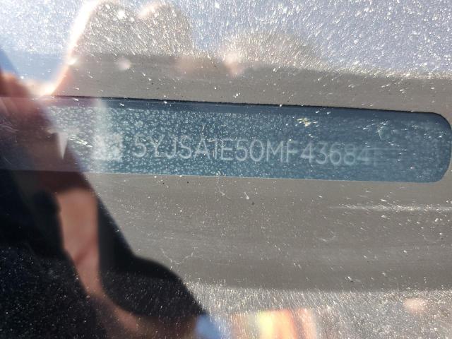 5YJSA1E50MF436841 - 2021 TESLA MODEL S შავი ფოტო 12