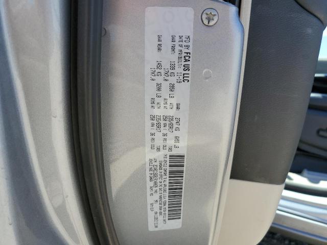 2C4RC1BG8LR140029 - 2020 CHRYSLER PACIFICA TOURING L ვერცხლისფერი ფოტო 13