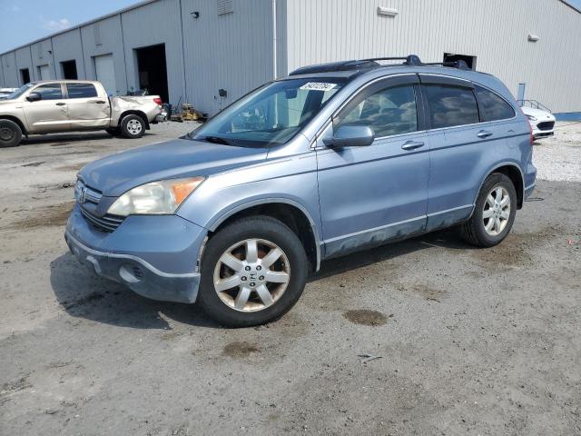 JHLRE38787C076041 - 2007 HONDA CR-V EXL BLUE photo 1