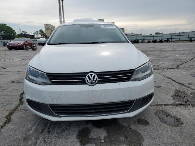 3VWLL7AJ7EM290825 - 2014 VOLKSWAGEN JETTA TDI WHITE photo 5