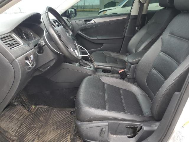 3VWLL7AJ7EM290825 - 2014 VOLKSWAGEN JETTA TDI WHITE photo 7