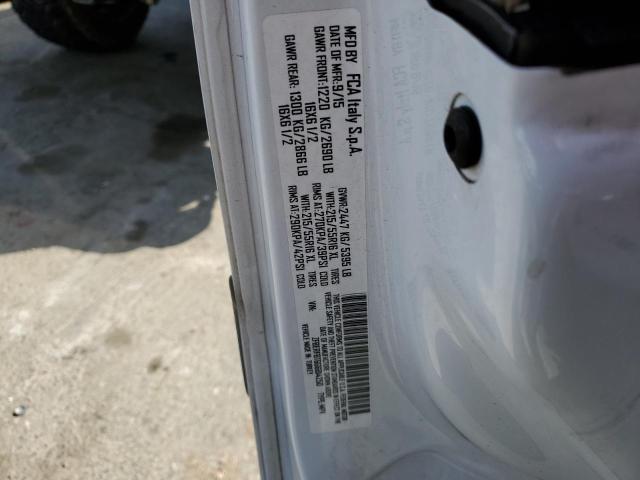 ZFBERFBT6G6B14250 - 2016 RAM PROMASTER SLT Blanc photo 13