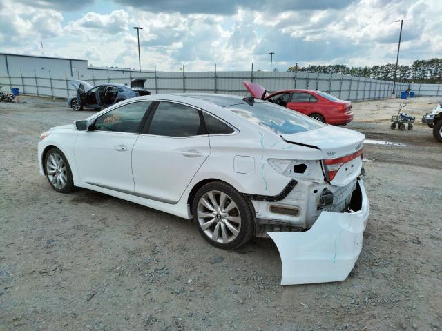 KMHFH4JG2GA508606 - 2016 HYUNDAI AZERA LIMITED WHITE photo 2