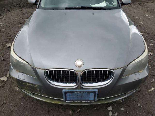 WBANV93578CZ69336 - 2008 BMW 535 XI GRAY photo 11