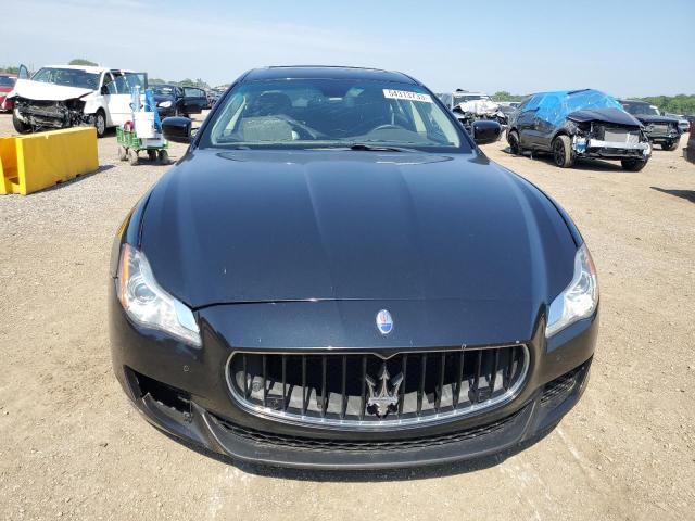 ZAM56RRA1E1113862 - 2014 MASERATI QUATTROPOR S BLACK photo 5