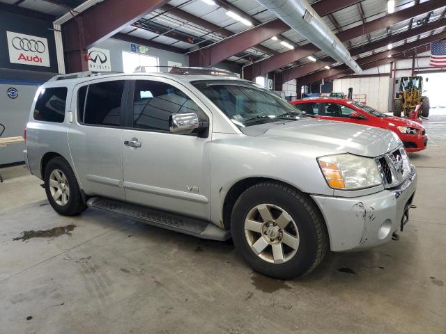 5N1AA08B76N711709 - 2006 NISSAN ARMADA SE SILVER photo 4