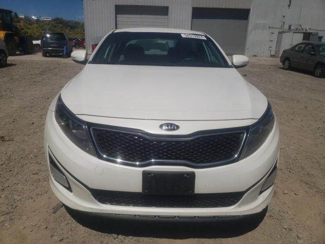 KNAGM4A78F5633554 - 2015 KIA OPTIMA LX WHITE photo 5