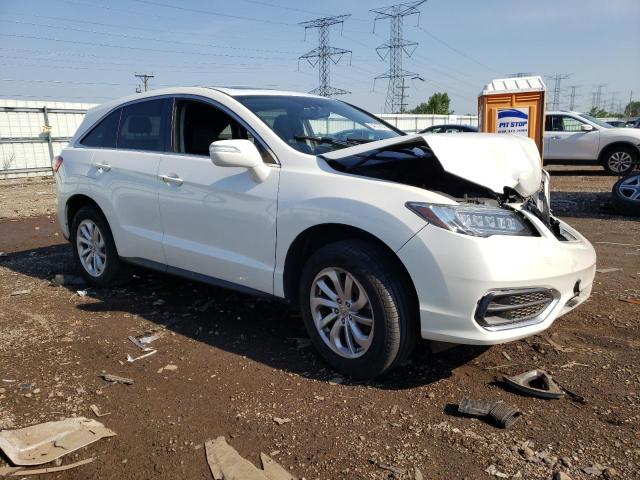 5J8TB4H36HL015403 - 2017 ACURA RDX WHITE photo 4