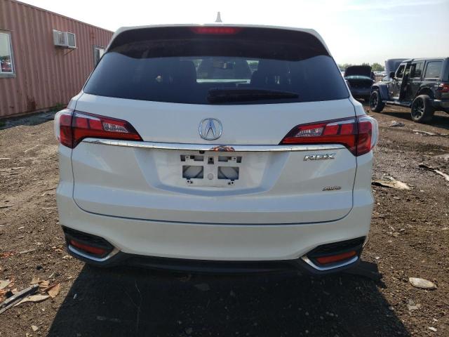 5J8TB4H36HL015403 - 2017 ACURA RDX WHITE photo 6