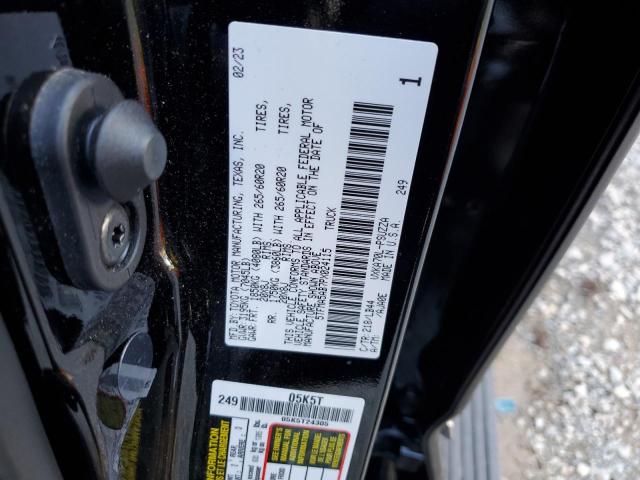 5TFMA5AB7PX024115 - 2023 TOYOTA TUNDRA CREWMAX PLATINUM 黑色 照片 12