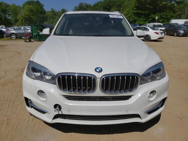 5UXKS4C58F0N09889 - 2015 BMW X5 XDRIVE35D WHITE photo 5