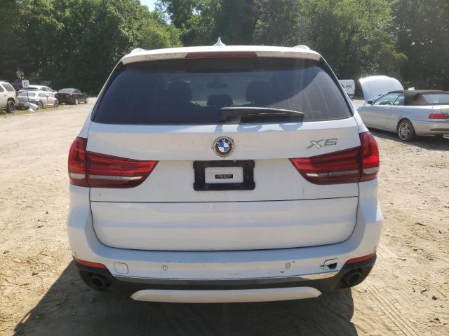 5UXKS4C58F0N09889 - 2015 BMW X5 XDRIVE35D WHITE photo 6