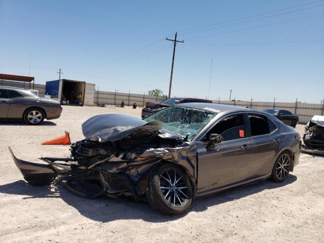 4T1T11AK5PU108970 - 2023 TOYOTA CAMRY SE NIGHT SHADE GRAY photo 1