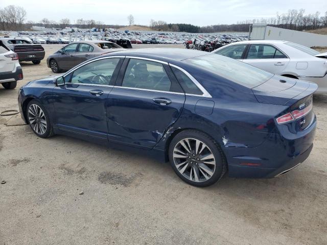 3LN6L5F90JR625449 - 2018 LINCOLN MKZ RESERVE BLUE photo 2