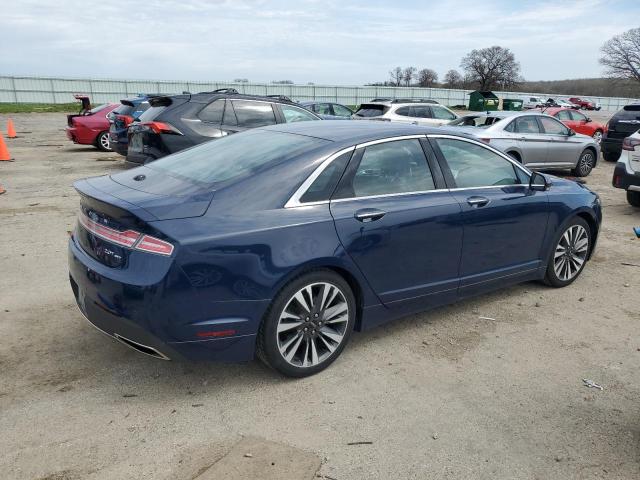 3LN6L5F90JR625449 - 2018 LINCOLN MKZ RESERVE BLUE photo 3