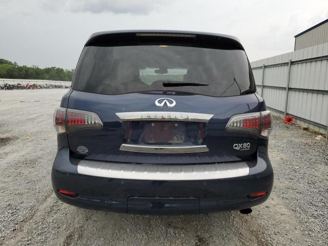 JN8AZ2NE9G9122585 - 2016 INFINITI QX80 BLUE photo 6