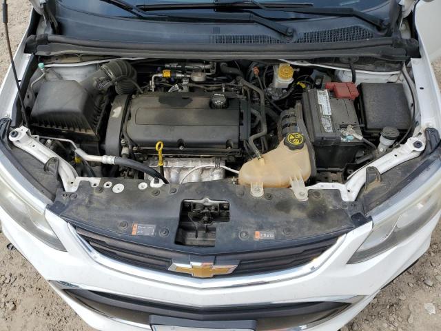 1G1JG6SH1H4169611 - 2017 CHEVROLET SONIC WHITE photo 11