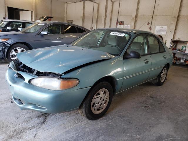 1FALP13PXVW296940 - 1997 FORD ESCORT LX TURQUOISE photo 1