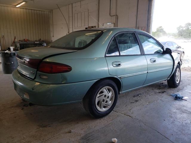 1FALP13PXVW296940 - 1997 FORD ESCORT LX TURQUOISE photo 3