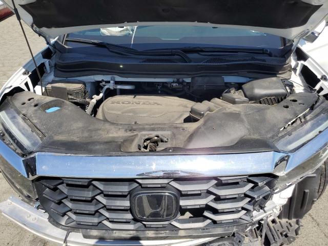 5FNYF8H52NB005628 - 2022 HONDA PASSPORT EXL WHITE photo 12