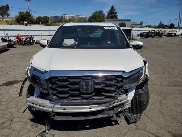 5FNYF8H52NB005628 - 2022 HONDA PASSPORT EXL WHITE photo 5