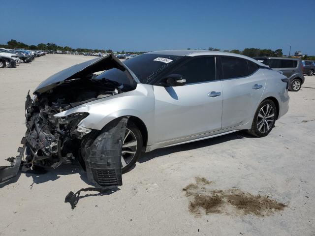 1N4AA6AV3KC361115 - 2019 NISSAN MAXIMA S SILVER photo 1