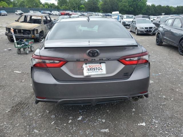 4T1T11BK7RU128980 - 2024 TOYOTA CAMRY SE NIGHT SHADE GRAY photo 6