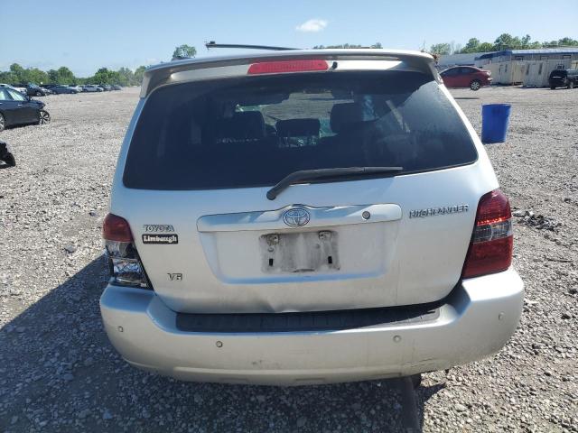 JTEDP21A270143439 - 2007 TOYOTA HIGHLANDER SPORT SILVER photo 6