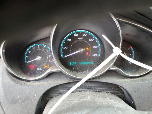 1G1ZC5EB4AF259281 - 2010 CHEVROLET MALIBU 1LT CHARCOAL photo 9