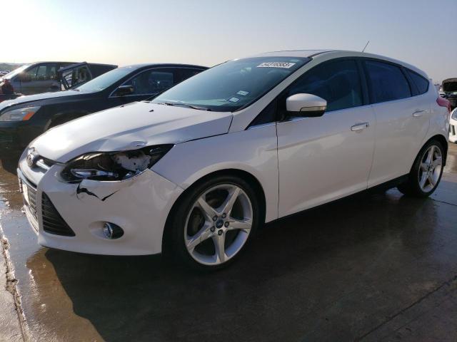 1FADP3N26DL234565 - 2013 FORD FOCUS TITANIUM WHITE photo 1