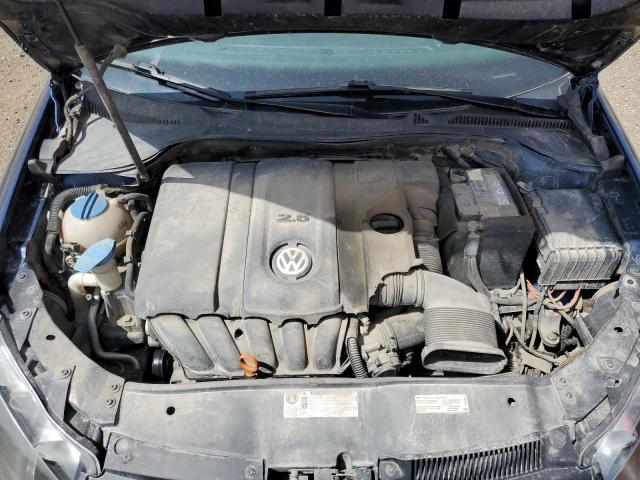 3VWPX7AJ7CM711946 - 2012 VOLKSWAGEN JETTA S BLUE photo 11