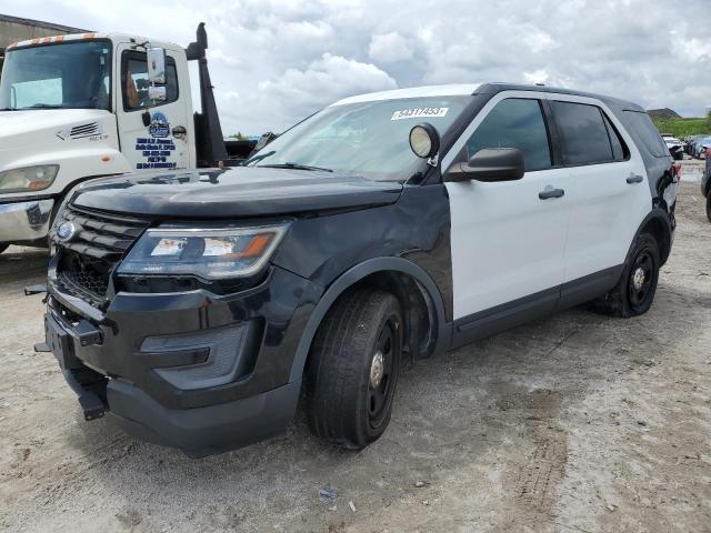 1FM5K8AR4JGB00246 - 2018 FORD EXPLORER POLICE INTERCEPTOR BLACK photo 1