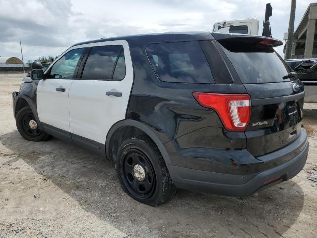 1FM5K8AR4JGB00246 - 2018 FORD EXPLORER POLICE INTERCEPTOR BLACK photo 2