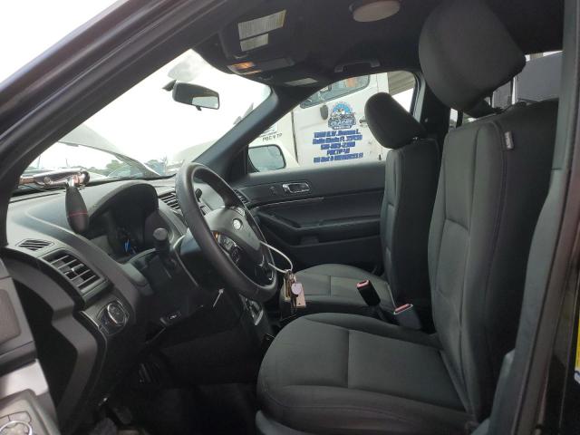 1FM5K8AR4JGB00246 - 2018 FORD EXPLORER POLICE INTERCEPTOR BLACK photo 7