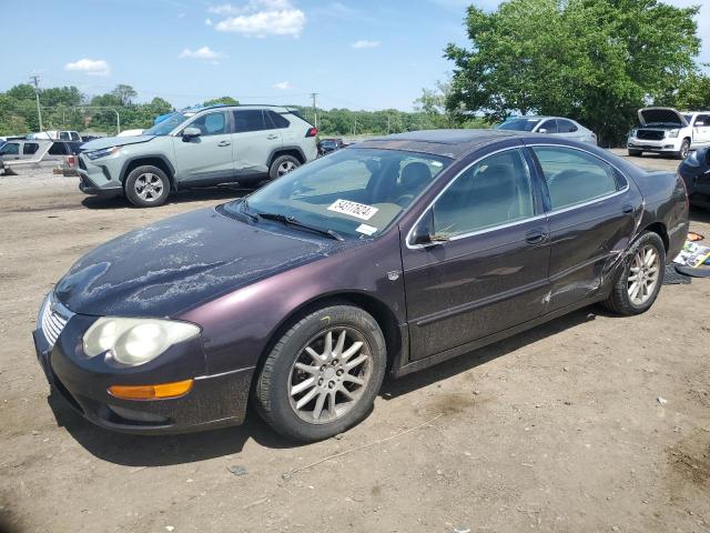 2C3HE66G24H620673 - 2004 CHRYSLER 300M PURPLE photo 1