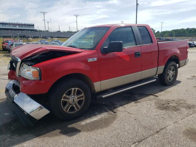 1FTRX12V57KA87099 - 2007 FORD F150 RED photo 1