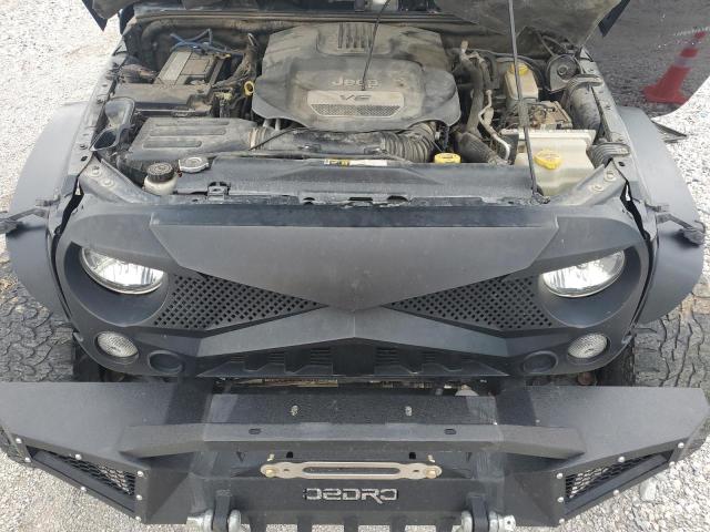 1C4BJWEG3FL723041 - 2015 JEEP WRANGLER U SAHARA BLACK photo 11