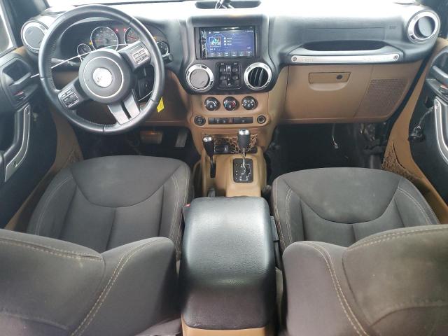 1C4BJWEG3FL723041 - 2015 JEEP WRANGLER U SAHARA BLACK photo 8