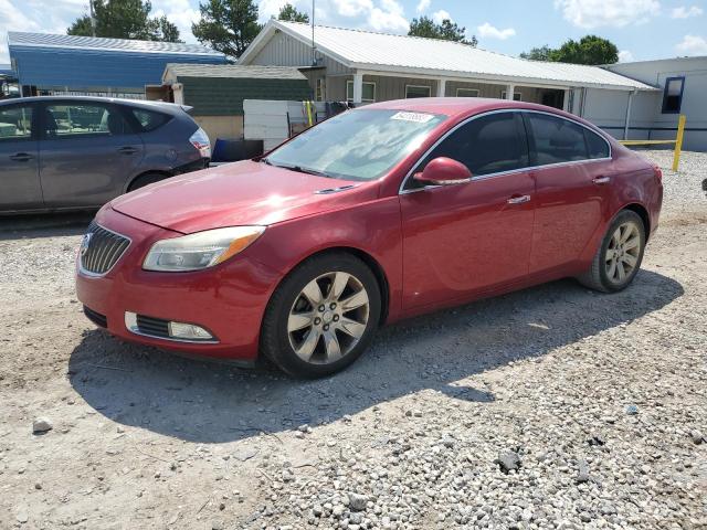 2G4GS5EV8C9190727 - 2012 BUICK REGAL PREMIUM RED photo 1