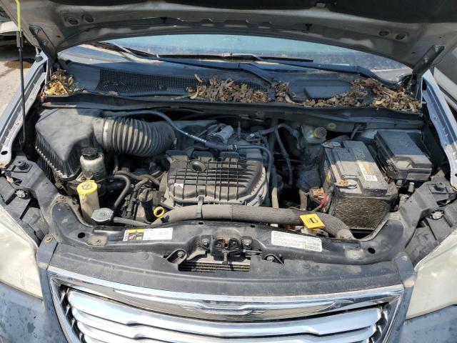 2C4RC1BG4DR658057 - 2013 CHRYSLER TOWN & COU TOURING SILVER photo 12