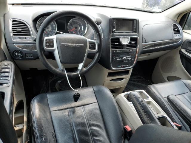 2C4RC1BG4DR658057 - 2013 CHRYSLER TOWN & COU TOURING SILVER photo 8