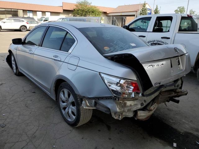 1HGCP26888A019601 - 2008 HONDA ACCORD EXL SILVER photo 2