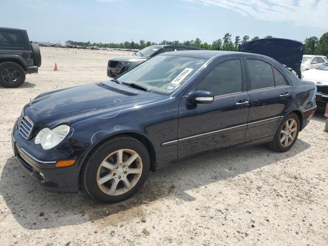 WDBRF92H37F914598 - 2007 MERCEDES-BENZ C 280 4MATIC BLUE photo 1