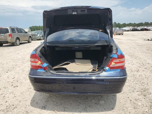 WDBRF92H37F914598 - 2007 MERCEDES-BENZ C 280 4MATIC BLUE photo 6