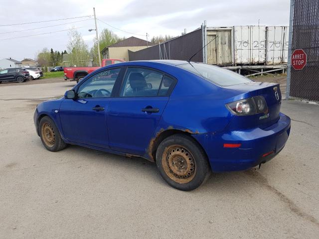 JM1BK32F071753053 - 2007 MAZDA 3 I BLUE photo 2