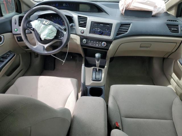 19XFB2F52CE368274 - 2012 HONDA CIVIC LX BURGUNDY photo 8