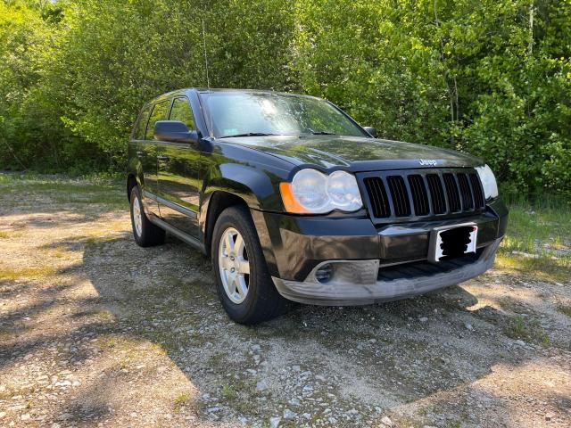 1J8GR48K68C206167 - 2008 JEEP GRAND CHER LAREDO BLACK photo 1