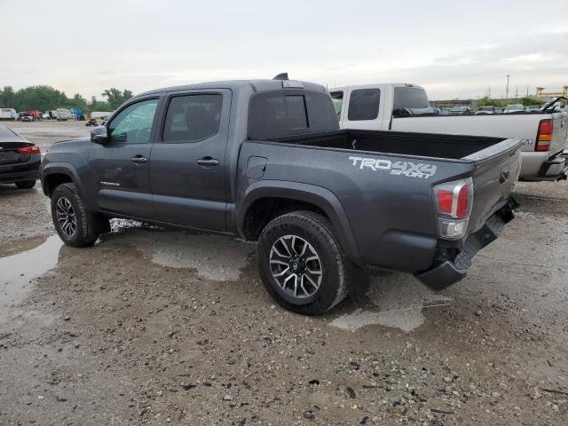 3TMCZ5AN4MM405002 - 2021 TOYOTA TACOMA DOUBLE CAB GRAY photo 2