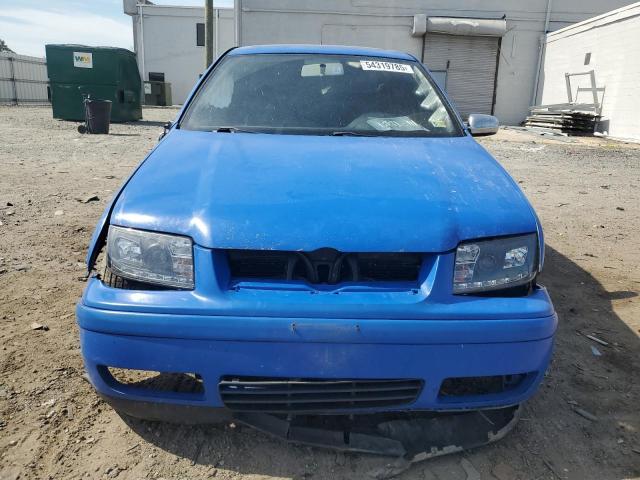 3VWPD69M41M138308 - 2001 VOLKSWAGEN JETTA WOLFSBURG 蓝色 照片 5