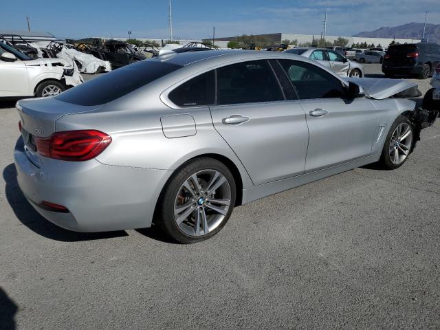 WBA4J1C53KBM15894 - 2019 BMW 430I GRAN COUPE SILVER photo 3